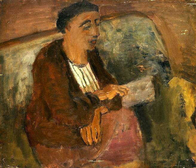 by Mark Rothko , Woman Reading, 1933